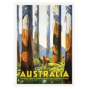 Retro Print - Australian Bush